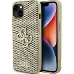 Guess Perforated 4G Glitter case for iPhone 15 - gold - (GUE003295-0)