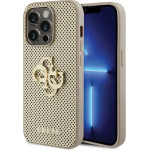 Guess Perforated 4G Glitter case for iPhone 15 Pro - gold - (GUE003355-0)