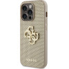 Guess Perforated 4G Glitter case for iPhone 15 Pro - gold - (GUE003355-0)