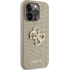 Guess Perforated 4G Glitter case for iPhone 15 Pro - gold - (GUE003355-0)