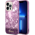 Guess Porcelain Collection case for iPhone 14 Pro Max - fuchsia - (GUE002225-0)
