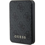 Guess Powerbank 15W GUPB5LP4GEGK 5000mAh black/black 4G Leather Metal Logo - (GUE003269-0)