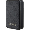 Guess Powerbank 18W GUPB10DP4GEGK 10000mAh black/black 4G Leather Metal Logo - (GUE003270-0)