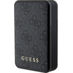 Guess Powerbank 18W GUPB10DP4GEGK 10000mAh black/black 4G Leather Metal Logo - (GUE003270-0)