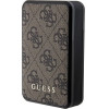 Guess Powerbank 18W GUPB10DP4GEGW 10000mAh brown/brown 4G Leather Metal Logo - (GUE003272-0)