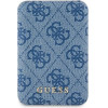 Guess Powerbank inductive 15W GUPB5FP4EMGB 5000mAh blue/blue 4G Leather Metal Logo MagSafe - (GUE003734-0)