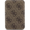 Guess Powerbank inductive 15W GUPB5FP4EMGW 5000mAh brown/brown 4G Leather Metal Logo MagSafe - (GUE003443-0)