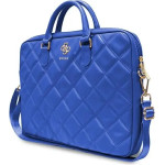 Guess Quilted 4G bag for a 16 laptop - blue - (GUE003714-0)