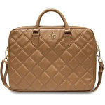 Guess Quilted 4G bag for a 16 laptop - brown - (GUE003712-0)