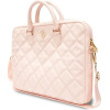 Guess Quilted 4G bag for a 16 laptop - pink - (GUE003713-0)
