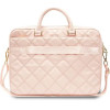 Guess Quilted 4G bag for a 16 laptop - pink - (GUE003713-0)