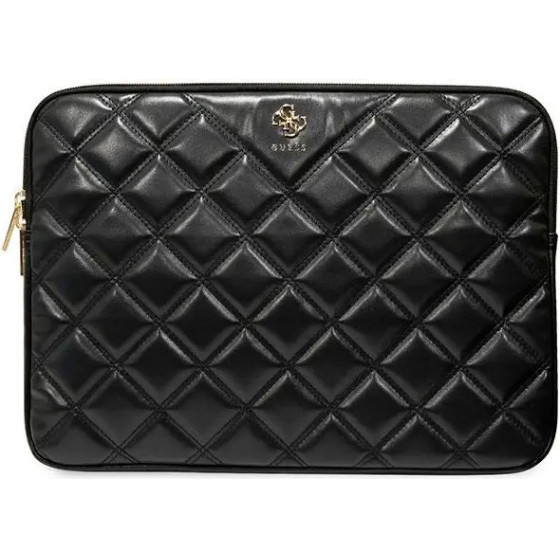 Guess Quilted 4G cover for a 14 laptop - black - (GUE003701-0)