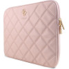 Guess Quilted 4G cover for a 14 laptop - pink - (GUE003704-0)