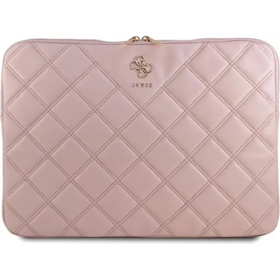 Guess Quilted 4G cover for a 16 laptop - pink - (GUE003705-0)