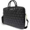 Guess Quilted bag for a 16 laptop - black - (GUE000540-0)