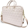 Guess Quilted bag for a 16 laptop - pink - (GUE000539-0)