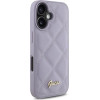 Guess Quilted Metal Logo case for iPhone 16 - light purple - (GUE004050-0)