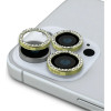 Guess Rhinestone Camera Lens Glass for iPhone 16 Pro / 16 Pro Max - Gold - (GUE004387-0)