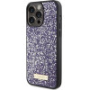 Guess Rhinestone Metal Logo case for iPhone 15 Pro - pink - (GUE003119-0)