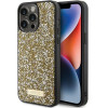 Guess Rhinestone Metal Logo case for iPhone 15 Pro - yellow - (GUE003116-0)