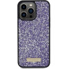 Guess Rhinestone Metal Logo case for iPhone 15 Pro Max - pink - (GUE003120-0)