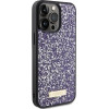 Guess Rhinestone Metal Logo case for iPhone 15 Pro Max - pink - (GUE003120-0)