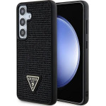 Guess Rhinestone Triangle case for Samsung Galaxy S24 - black - (GUE003654-0)
