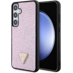 Guess Rhinestone Triangle case for Samsung Galaxy S24+ - pink - (GUE003658-0)