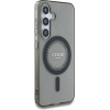 Guess Rhinestones Printed Classic Logo MagSafe Samsung Galaxy S25 case black - (GUE004315-0)