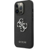 Guess Saffiano 4G Metal Logo case for iPhone 13 Pro / 13 6.1 - black - (GUE001498-0)