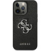 Guess Saffiano 4G Metal Logo case for iPhone 13 Pro / 13 6.1 - black - (GUE001498-0)