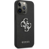 Guess Saffiano 4G Metal Logo case for iPhone 13 Pro / 13 6.1 - black - (GUE001498-0)