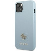 Guess Saffiano 4G Small Metal Logo case for iPhone 13 mini - blue - (GUE002480-0)