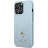 Guess Saffiano 4G Small Metal Logo Case for iPhone 13 Pro / 13 - Blue - (GUE002482-0)