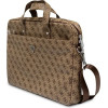 Guess Saffiano 4G Triangle Logo bag for a 16'' laptop - brown - (GUE002442-0)