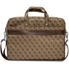 Guess Saffiano 4G Triangle Logo bag for a 16'' laptop - brown - (GUE002442-0)