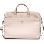 Guess Saffiano 4G Triangle Logo bag for a 16'' laptop - pink - (GUE002443-0)