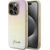 Guess Saffiano Iridescent Script case for iPhone 14 Pro Max - gold - (GUE003453-0)
