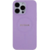 Guess Saffiano MagSafe case for iPhone 15 Pro - purple - (GUE003311-0)