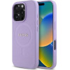 Guess Saffiano MagSafe case for iPhone 16 Pro - purple - (GUE004116-0)