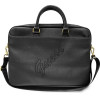 Guess Saffiano Script bag for a 16 laptop - black - (GUE001235-0)