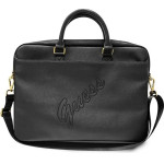 Guess Saffiano Script bag for a 16 laptop - black - (GUE001235-0)