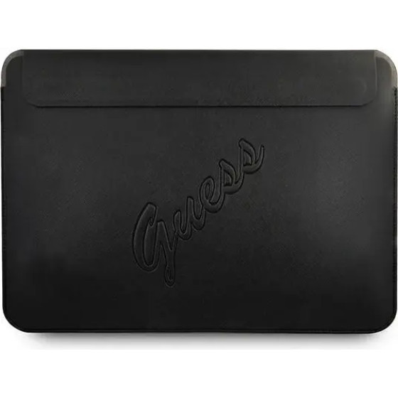 Guess Saffiano Script cover for a 13 laptop - black - (GUE001403-0)