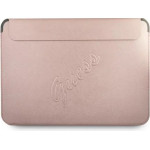 Guess Saffiano Script cover for a 13 laptop - pink - (GUE001402-0)
