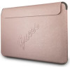 Guess Saffiano Script cover for a 13 laptop - pink - (GUE001402-0)