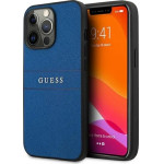 Guess Saffiano Strap Case for iPhone 13 Pro Max 6.7 - Blue - (GUE001631-0)