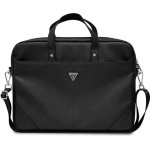 Guess Saffiano Triangle Logo bag for a 16'' laptop - black - (GUE002437-0)