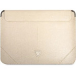 Guess Saffiano Triangle Logo case for a 14 laptop - beige - (GUE001827-0)