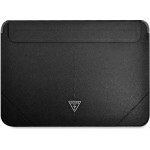 Guess Saffiano Triangle Logo case for a 14 laptop - black - (GUE001821-0)