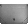 Guess Saffiano Triangle Logo case for a 14 laptop - silver - (GUE001823-0)